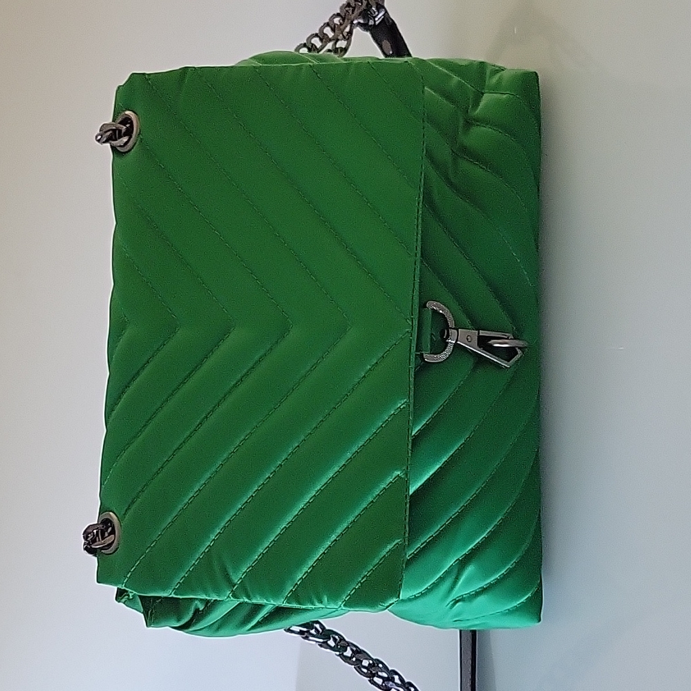 Ipekyol Green shoulder bag with straps.